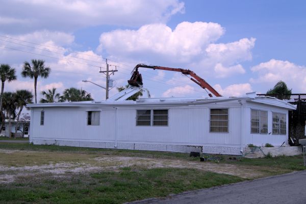 Mobile Home Demolition in Austin