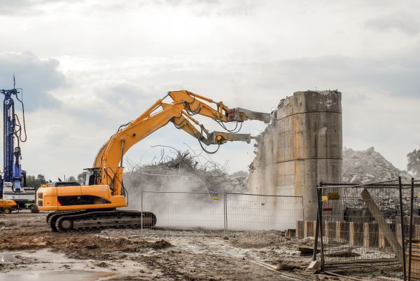 Silo Demolition in Austin