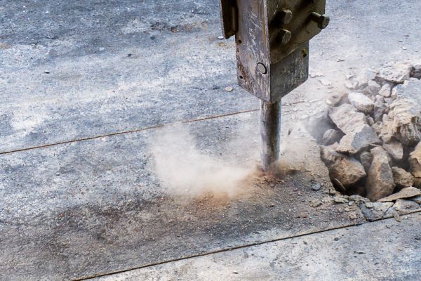 Concrete Patio Removal in Austin