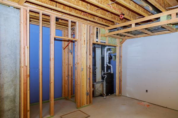 Basement Wall Framing